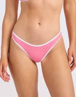 Beach Bound Hipster Bikini Pant - Begonia Pink