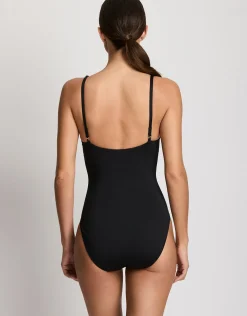 Beach Club Solids Tall Triangle Swimsuit - Black
