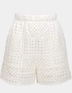 Beach Shorts - Natural White
