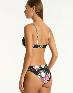 Belle Balconette Bikini Top - Black