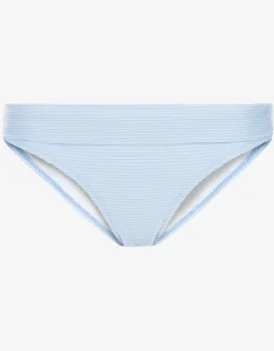 Bora Bora Fold Over Bikini Pant - Light Blue