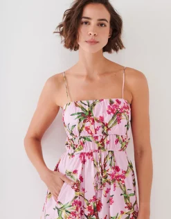 Botanique Dress - Tangy Pink