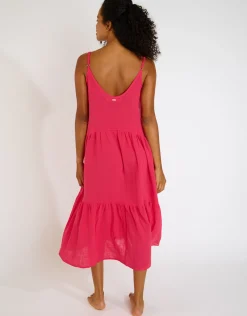 Cameron Laguna Maxi Dress - Framboise