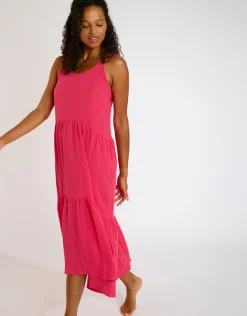 Cameron Laguna Maxi Dress - Framboise