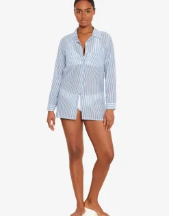 Camp Shirt - White Stripe