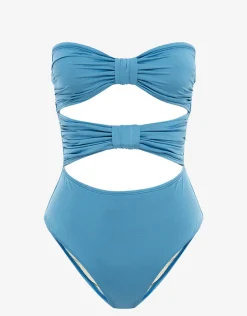 Capri Ruched Holiday One Piece Swimsuit