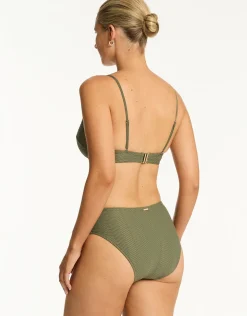 Caracus Mid Bikini Pant - Khaki