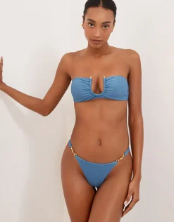 Cave Cora Cheeky Bikini Pant - Blue