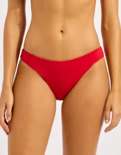 Collective Hipster Bikini Pant - Cosmo Red