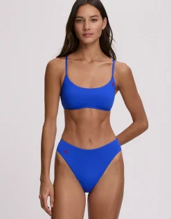 Color Shop Kennedy Bralette Bikini Top - Ultramarine
