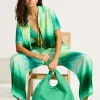 Cotton Canvas Tote Bag - Jade