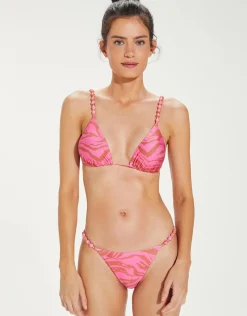 Diani Beads Brazilian Bikini Pant - Pink