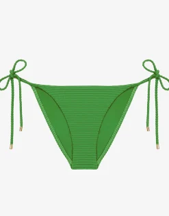 Dune Tie Side Full Bikini Pant - Green