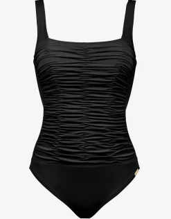 Elements Square Neck Swimsuit - Black