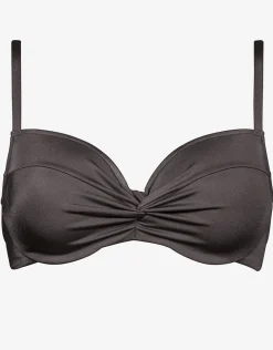 Elevation Underwired Bikini Top - Satin Zinc