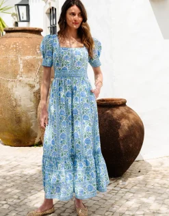 Evelyn Dress - Meadow Chintz