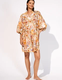 Exuberance Mini Beach Dress - Solar