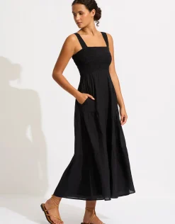 Faithful Midi Dress - Black