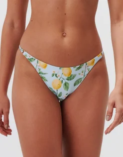Fior di Limone Ring Detail Bikini Pant - Sorrento Sky