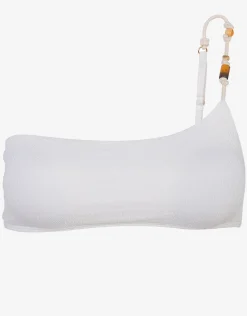 Firenze Ana Flora Bikini Top - Off White