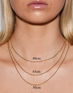 Gold Necklace - 40cm