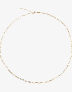 Gold Necklace Open Link - 45cm