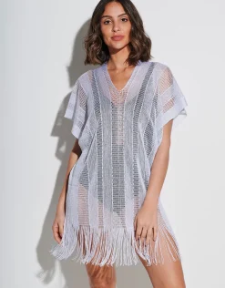 Guayana Metallic Tunic - Silver
