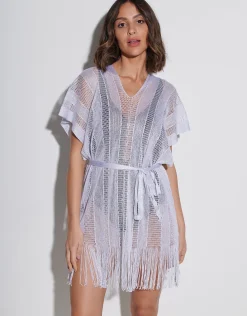 Guayana Metallic Tunic - Silver