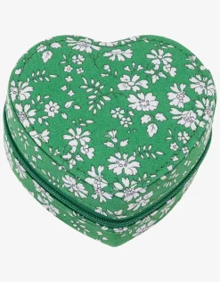 Heart Jewellery Box - Liberty Capel Green