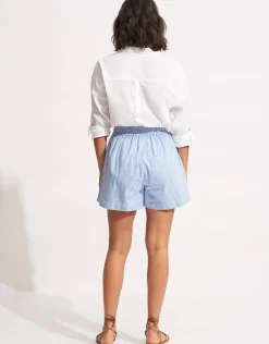 Henley Stripe Short