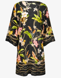 Imperial Tropics Tunic - Gilded Noir