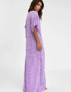 Inca Abaya Dress - Lavender
