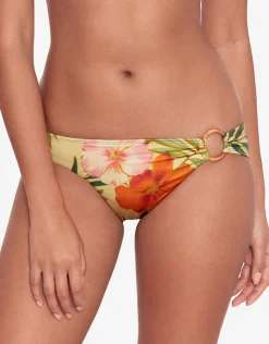 Island Tropical Rattan Ring Bikini Pant - Print