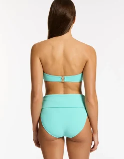 Isla Rib Fold Down Bikini Pant - Dolce