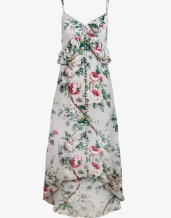 Liaison Maxi Dress - Silver Rose