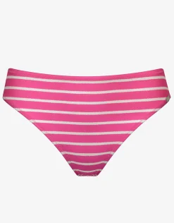 Line Up Bikini Pant - Pink and White