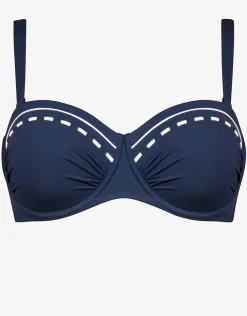 Marine Mindset Underwired Bikini Top - Skipper Blue