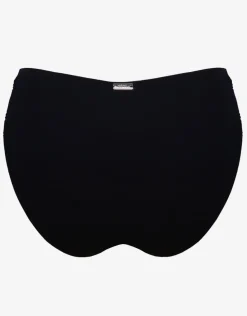Metrics Adjustable Leg Bikini Pant - Black White and Gold