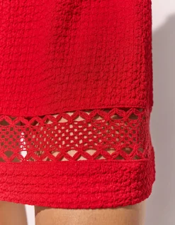 Midi Tunic - Rouge