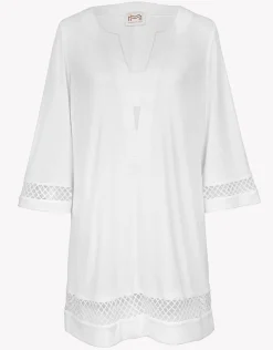 Midi Tunic - Silk White