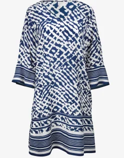 Modern Marina Tunic - White Navy