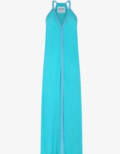 Monochromatic Pima Sundress - Teal