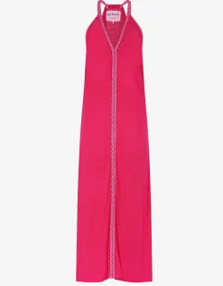 Monochromatic Pima Sundress - Fuchsia