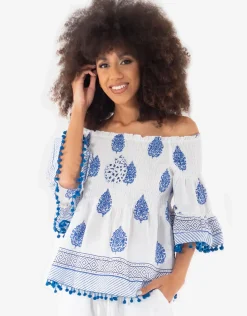 Nora Top - Blue
