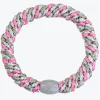 Original Hair Tie - Bubblegum Ice Blue Stripe