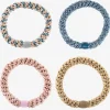 Original Hair Tie Bundle - Pale Pink, Blue and Pale Gold