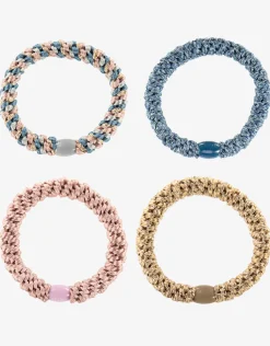 Original Hair Tie Bundle - Pale Pink, Blue and Pale Gold