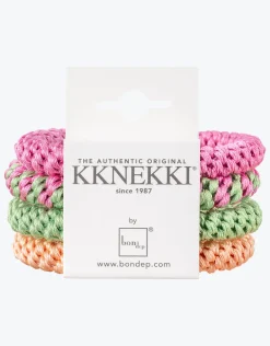 Original Hair Tie Bundle - Pastel Orange, Pink and Green