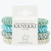 Original Hair Tie Bundle - Soft Mint and Turquoise Glitter