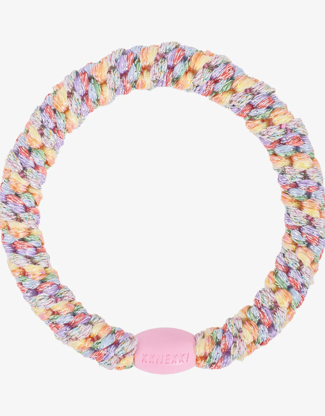 Original Hair Tie - Pastel Circus Glitter Stripe